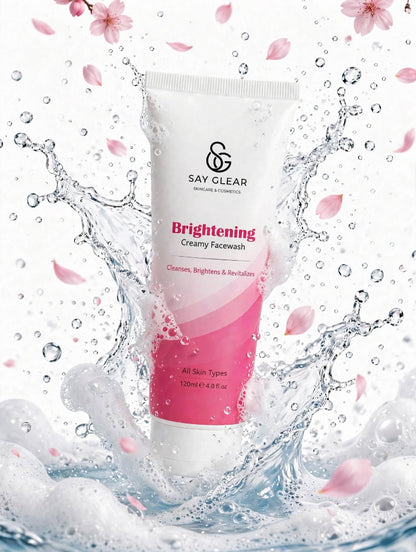 Brightening Creamy Facewash 120ml | Cleanses, Brightens & Revitalizes | For All Skin Types